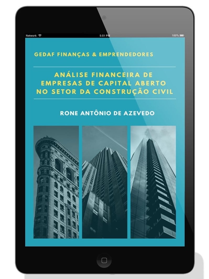 eBook Analise Financeira Empresas Construção Civil 2017-2019 - Leitor Tablet
