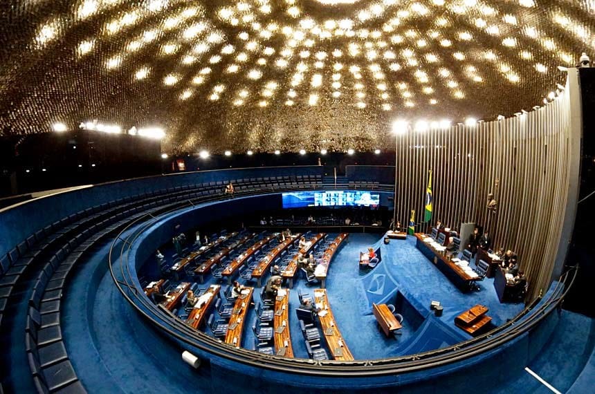 Plenária do Senado Federal - Agência Câmara (Roque de Sá)