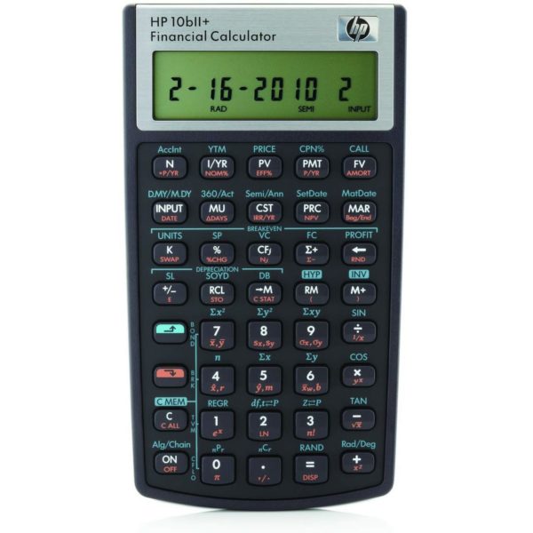 Calculadora Financeira HP 10bII Plus