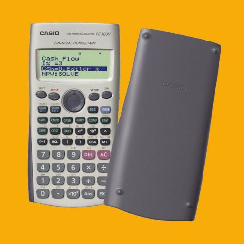 Calculadora Financeira Casio FC 100V - Loja GEDAF