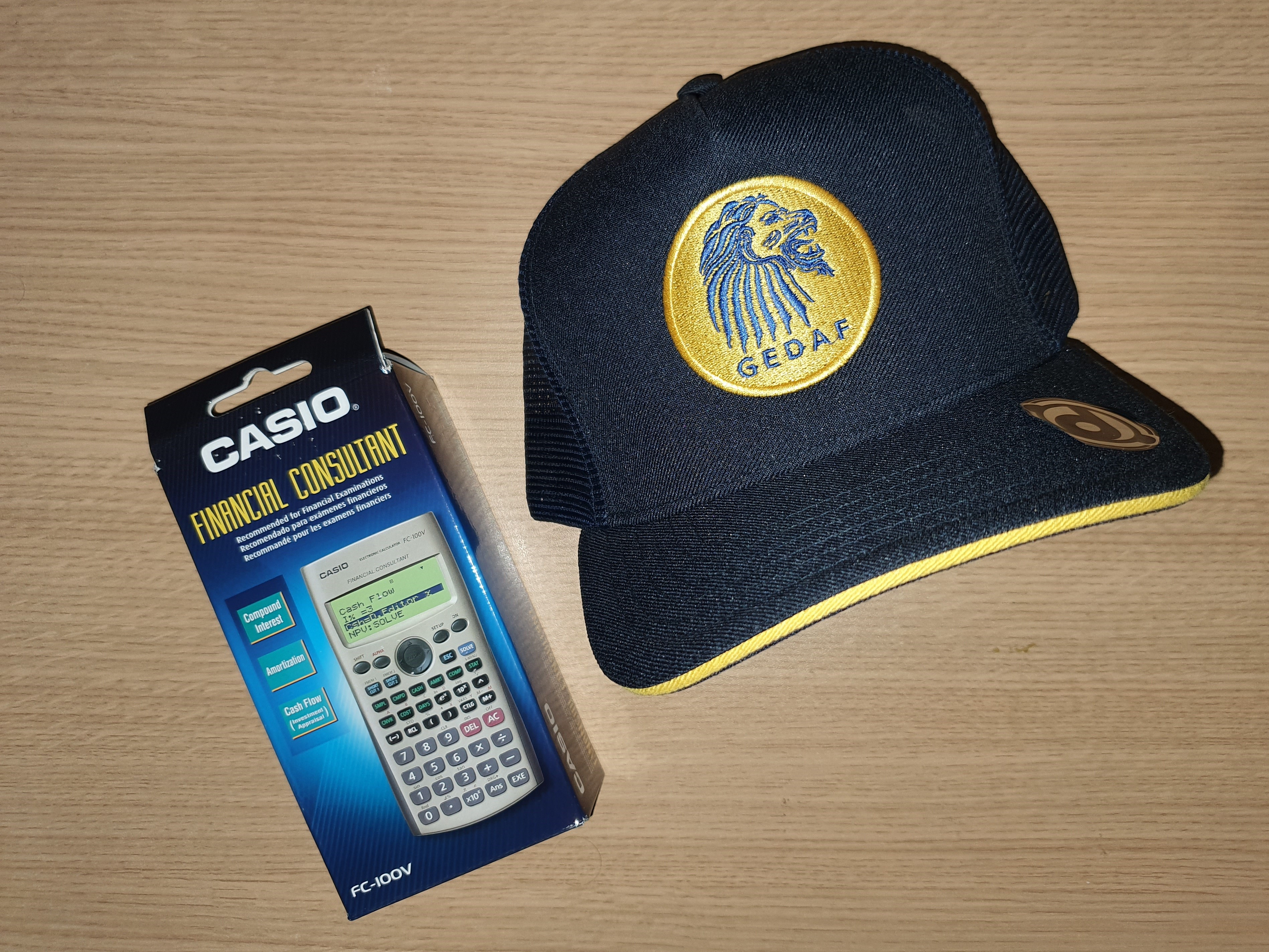Calculadora Financeira Casio FC 100V - Loja GEDAF