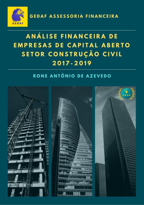 Capa eBook Analise Financeira Empresas Construção Civil 2017-2019
