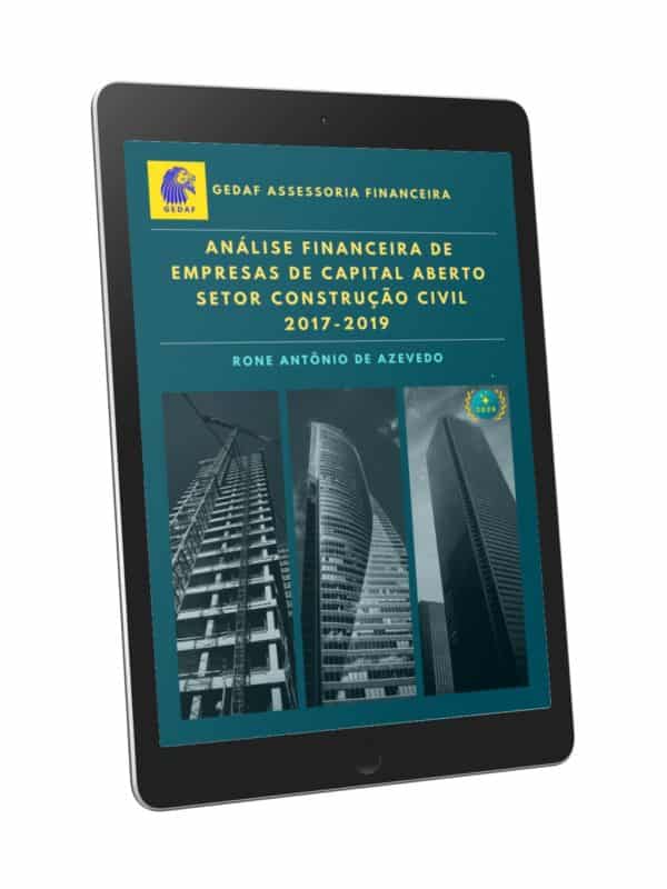 eBook Analise Financeira Empresas Construção Civil 2017-2019 - Leitor Tablet