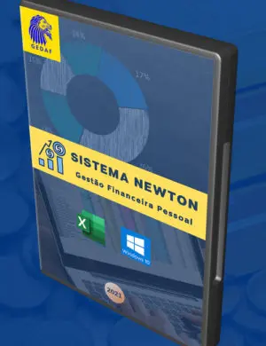 Box 3D Sistema Newton Gestão Financeira Pessoal 2021