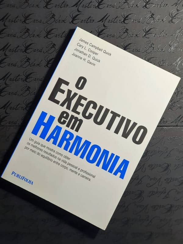 Livro O Executivo em Harmonia - James Campbell e Outros (Capa 1)