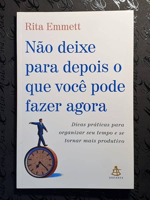 Livro Não Deixe para Depois - Rita Emmett (Capa 2)